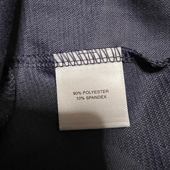 Peter Millar Shirt Mens Small Blue Camo Perth Quarter Zip Golf RSM Classic - Picture 9 of 9